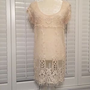 You Are Not Alone Crocheted Dress